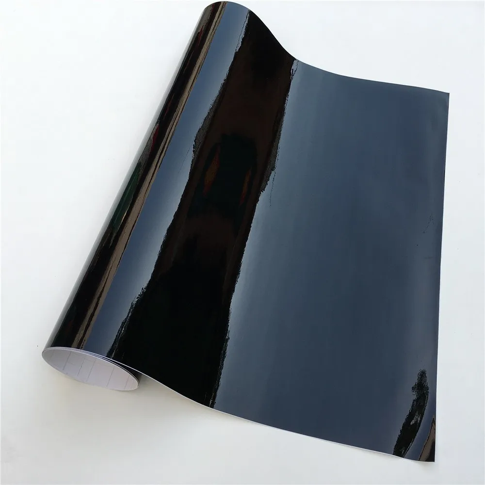 Console Skin Wrap - Film d'emballage en vinyle noir Ultra