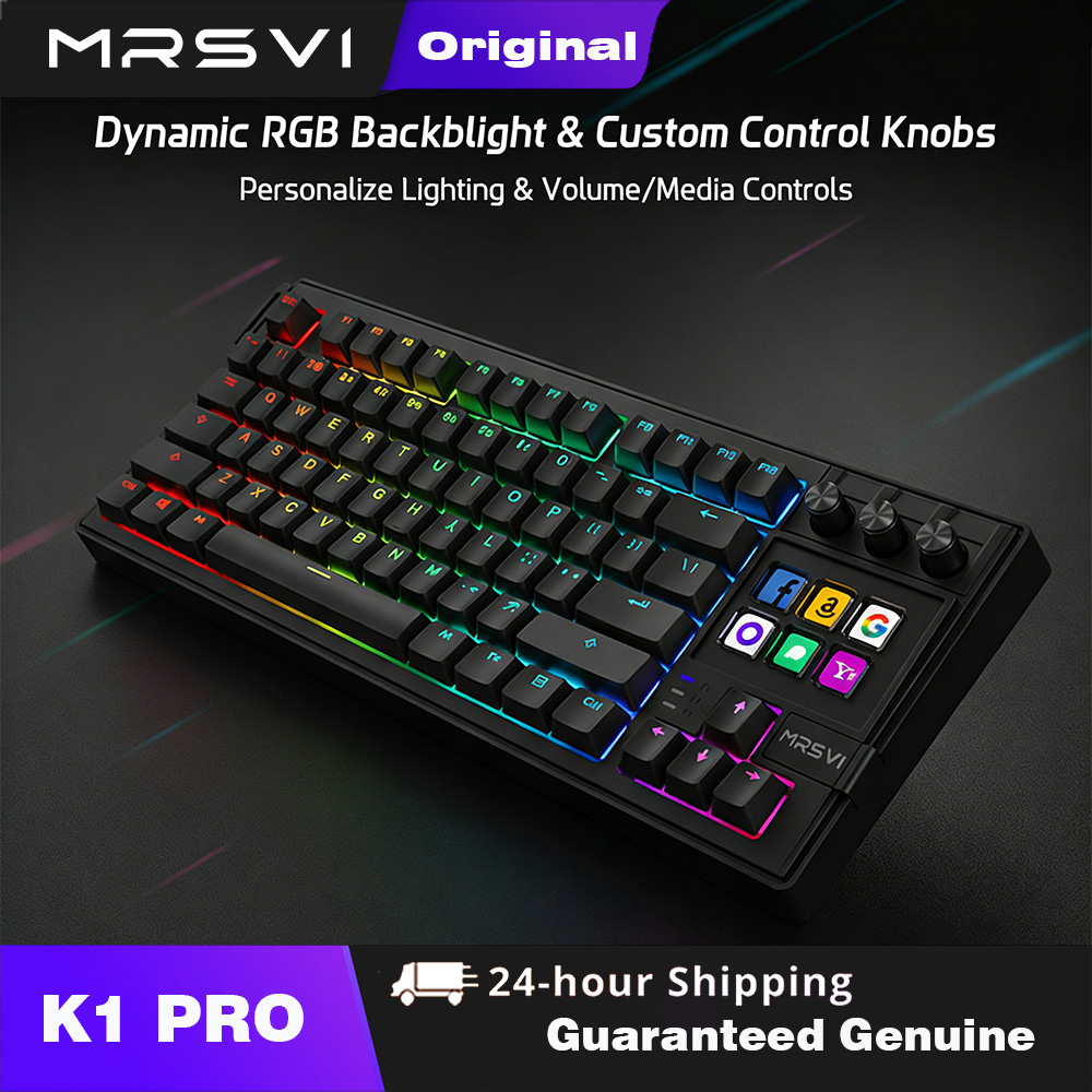 Gaming Console With Keyboard - Clavier mécanique de jeu MRSVI K1