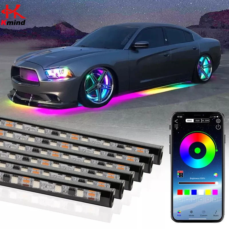 Led Gaming Light Strip - Lumières LED au néon pour voiture,