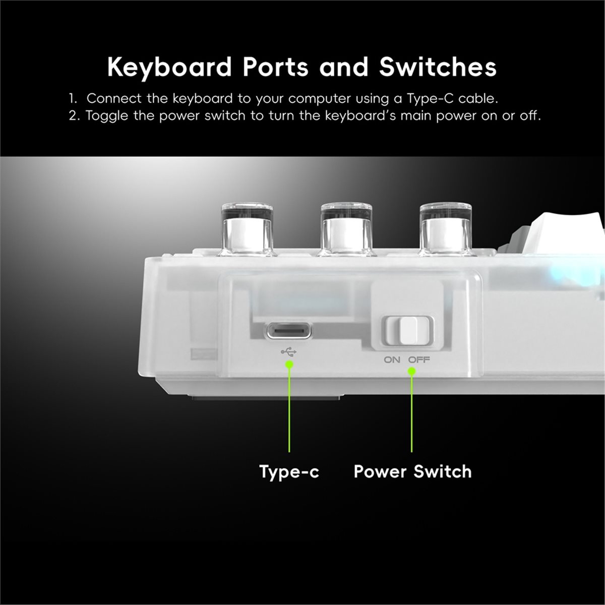 Gaming Console With Keyboard - Clavier mécanique visuel LCD popop K1