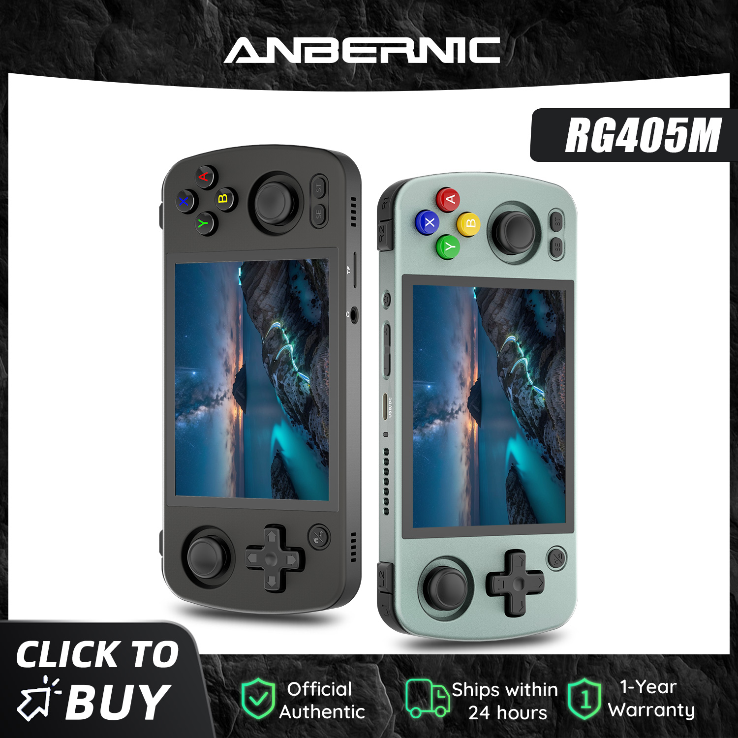 Gaming Console Old - Console de jeu portable Anbernic RG405M