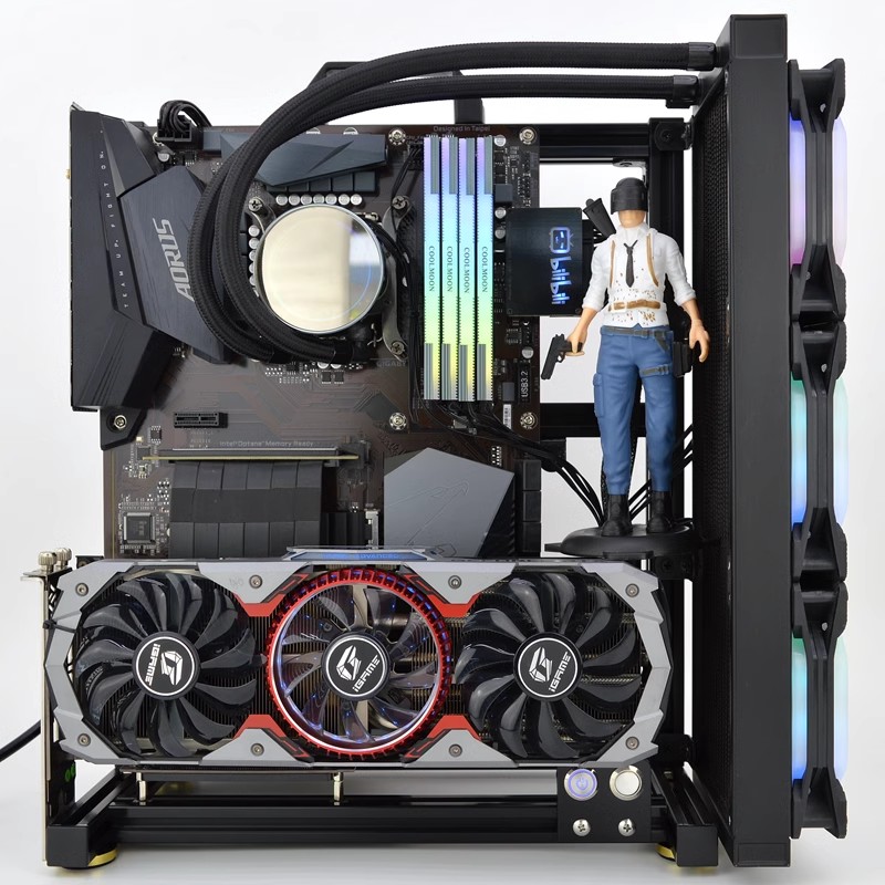 Boîtier de jeu en aluminium po - Gaming Console Tower avis et prix