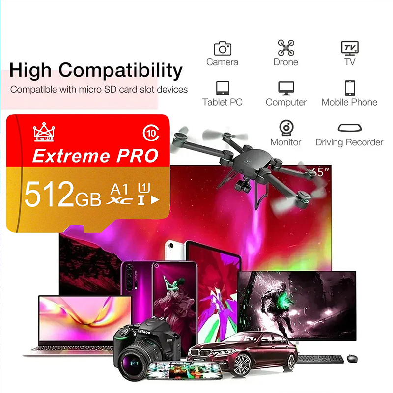 Cartes Ultra TF 256 Go 128 Go  - Gaming Console In avis et prix