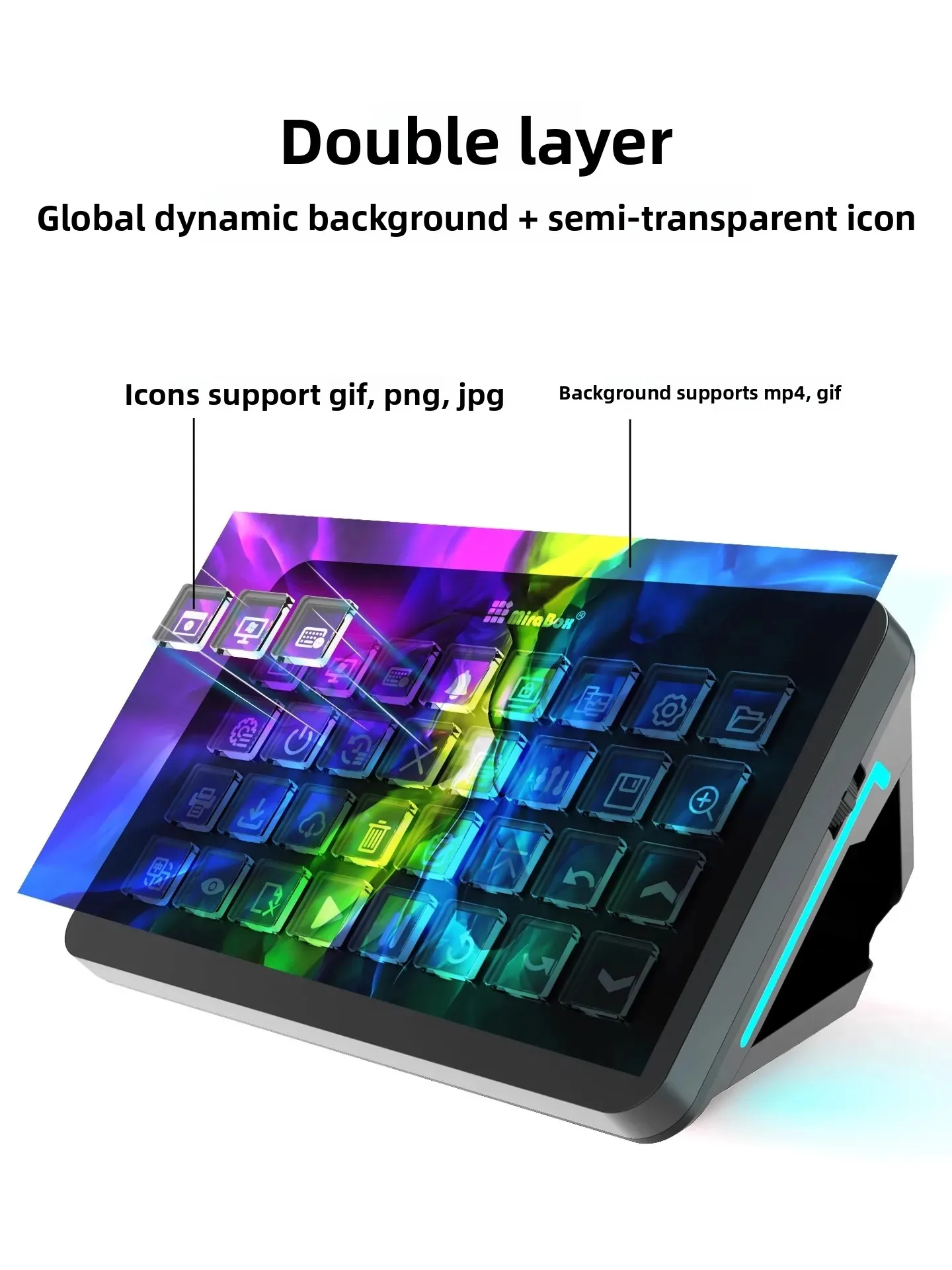 Mirabox XL Stream Deck Macro c - Gaming Console With Keyboard avis et prix