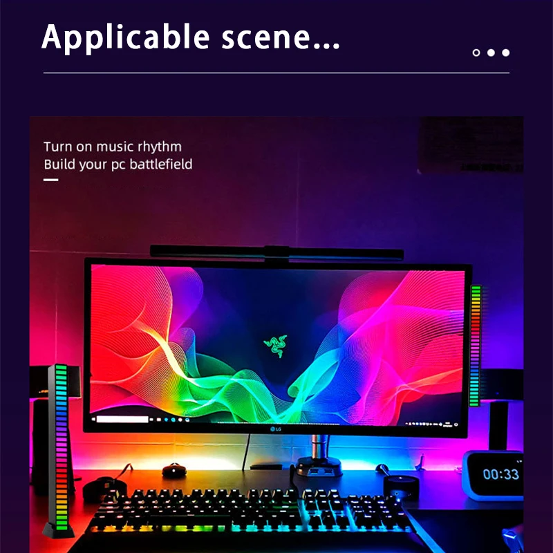 Bande lumineuse LED RGB, contr - Led Gaming Light Strip avis et prix