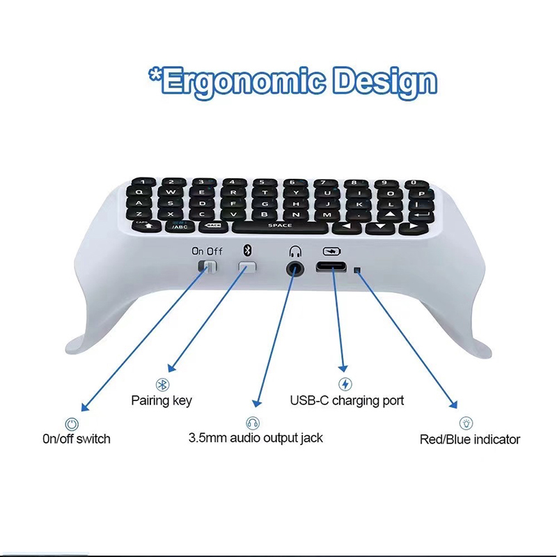 Clavier Bluetooth sans fil pou - Gaming Console With Keyboard avis et prix