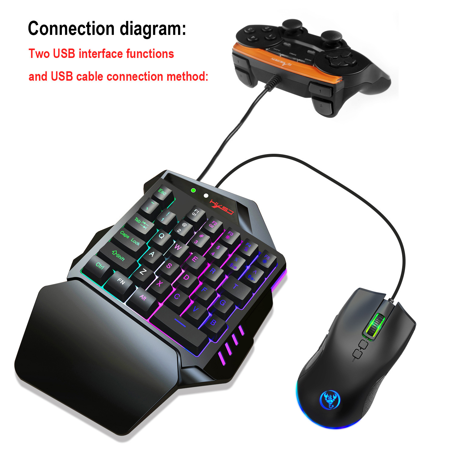 Kit clavier gamer, accessoires - Gaming Console With Keyboard avis et prix