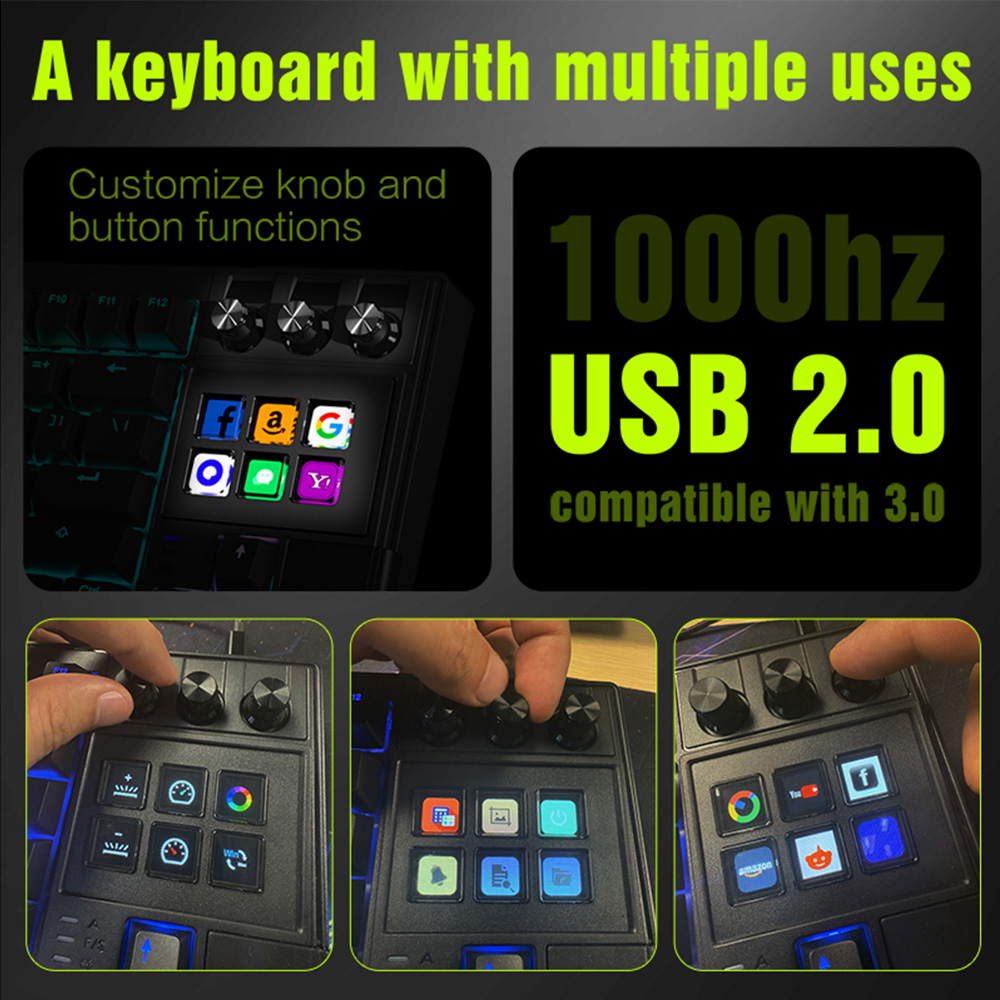 Clavier mécanique de jeu MRSVI - Gaming Console With Keyboard avis et prix