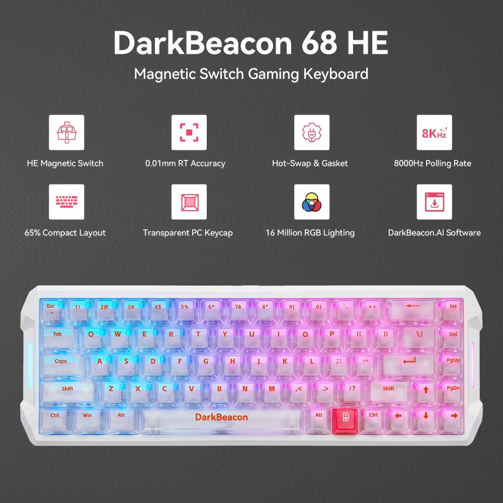 Clavier de jeu magnétique Dark - Gaming Console Tower avis et prix