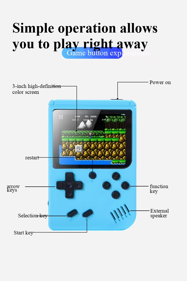 Console de jeux portable rétro - Gaming Console All In One avis et prix