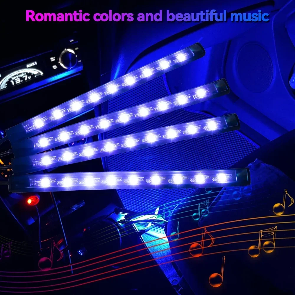 Néon LED RGB voiture sous-écla - Led Gaming Light Strip avis et prix