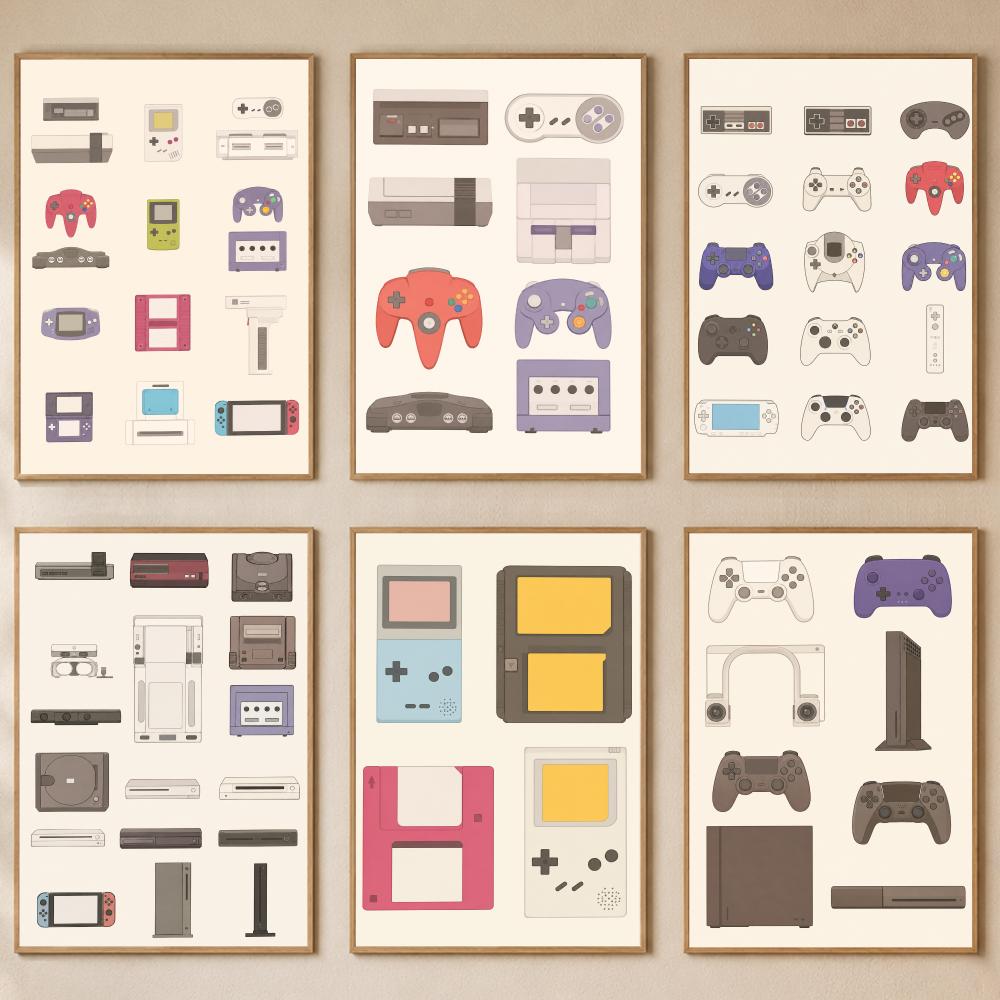 Affiche de jeu vidéo portable  - Gaming Console Cafe avis et prix