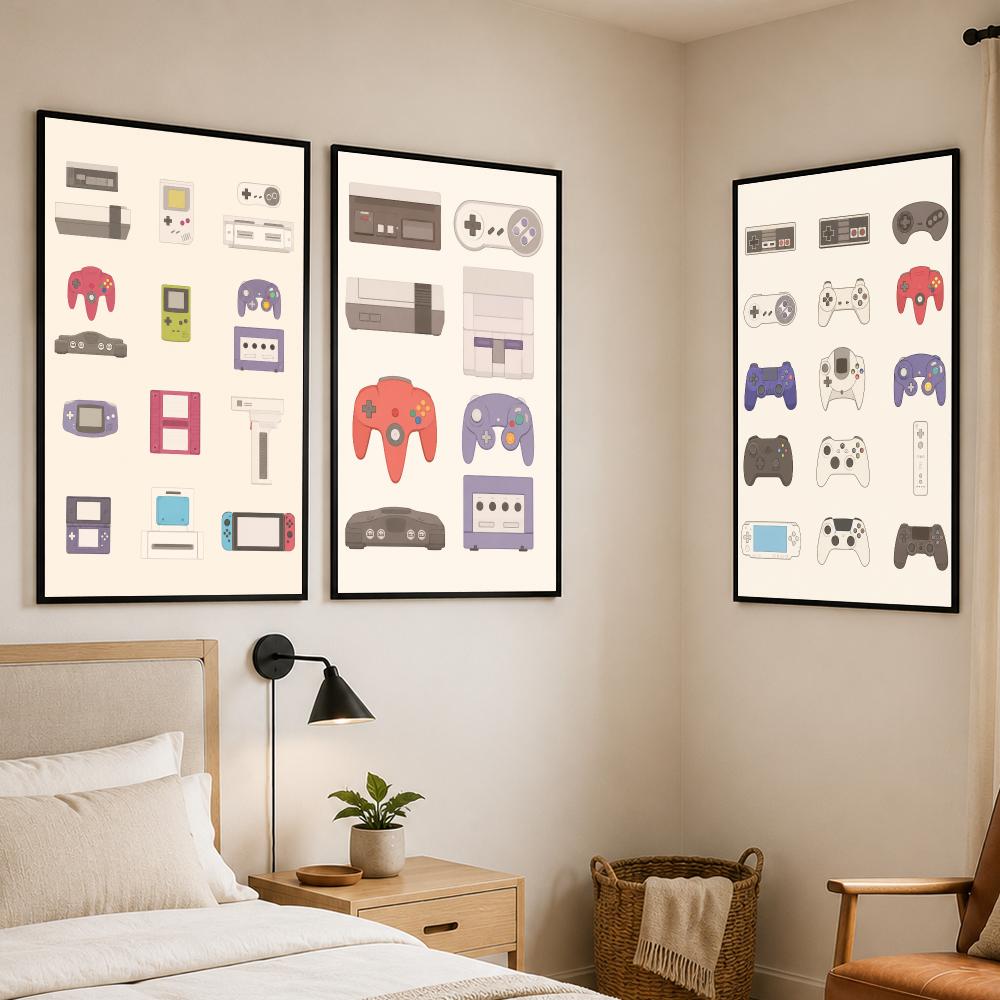 Affiche de jeu vidéo portable  - Gaming Console Cafe avis et prix