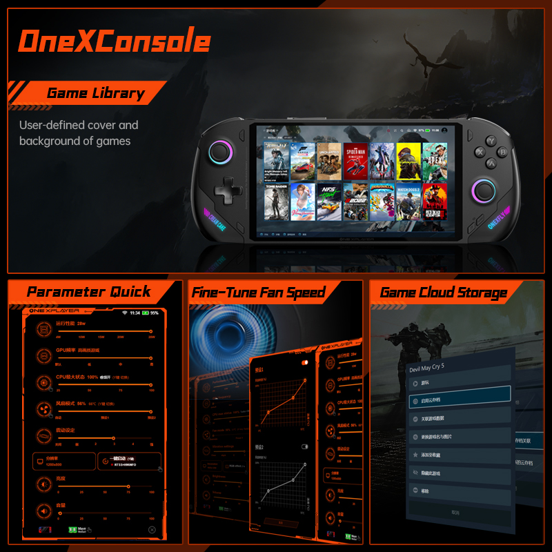 OnexPlayer Onexfly AMD Ryzen 7 - Zotac Gaming Console avis et prix