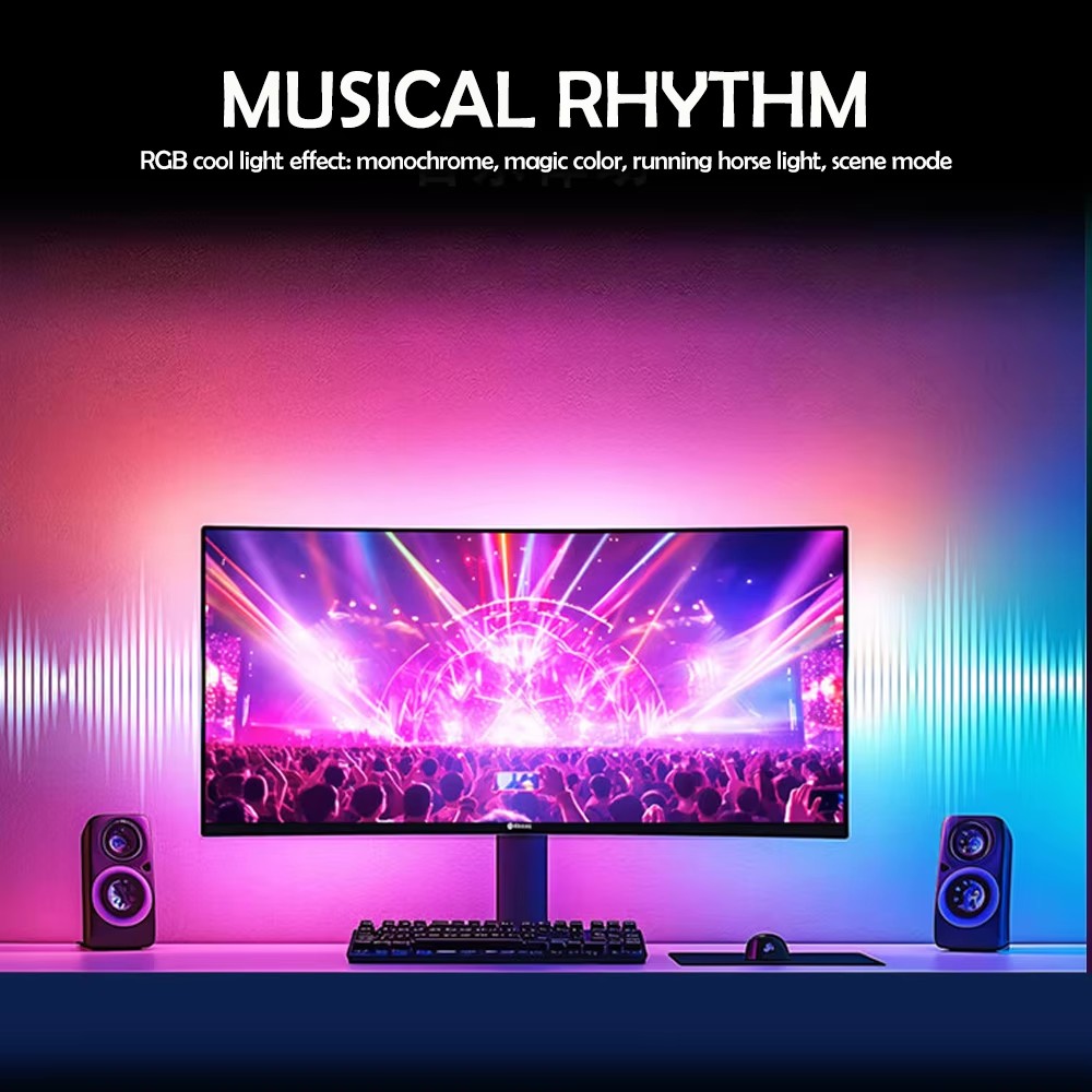 Bande lumineuse RGB pour jeux, - Led Gaming Light Strip avis et prix