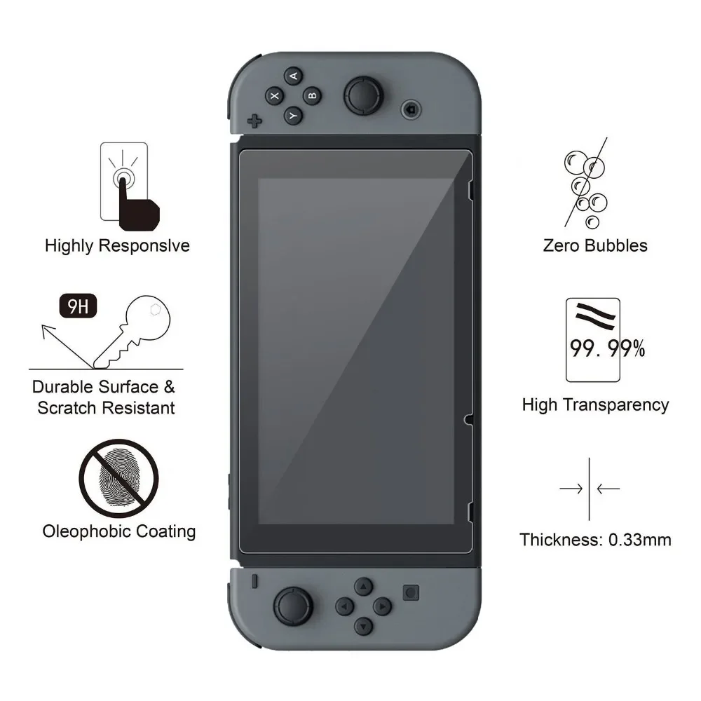 IVYUEEN 3 pièces protecteur d' - Gaming Console Nintendo Switch avis et prix