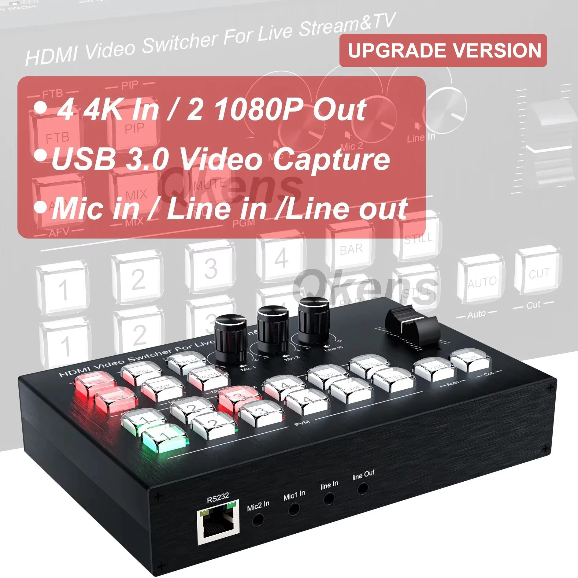 Commutateur vidéo HDMI 4K 4 ca - Gaming Console All In One avis et prix