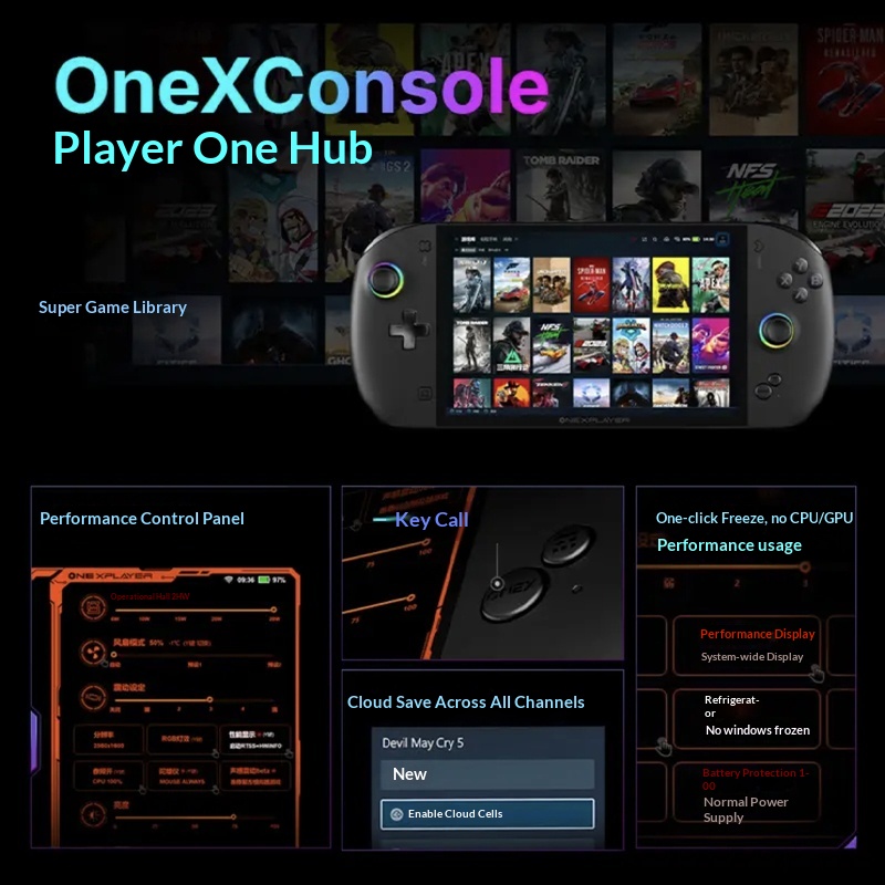 Console de jeu portable OneXPl - Zotac Gaming Console avis et prix